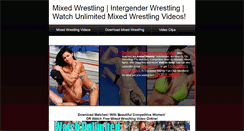 Desktop Screenshot of mixedwrestling-video.com