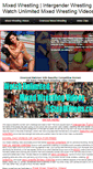 Mobile Screenshot of mixedwrestling-video.com